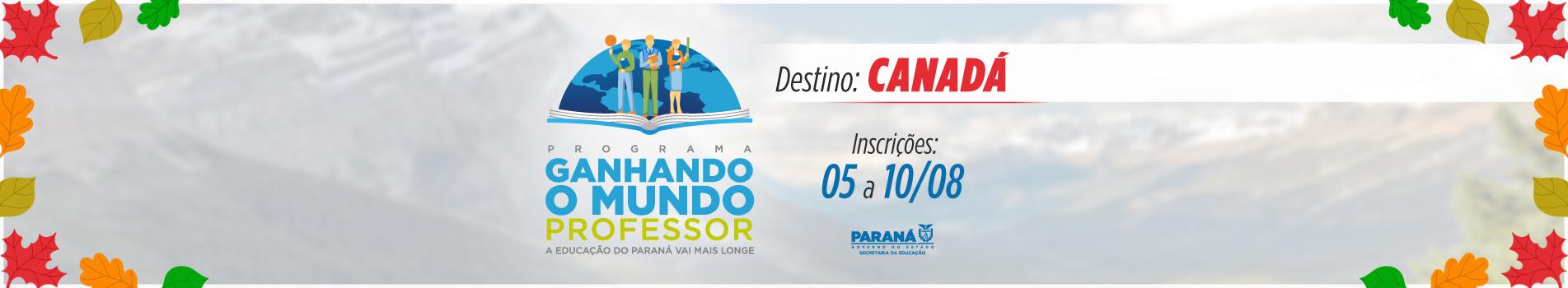 Ganhando o Mundo Professor - Canadá