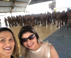 A Equipe do NRE AMSul em 11 de setembro de 2019, prestigia juntamente com o governador Carlos Ratinho Massa Jr, secretário Estadual de Educação Renato Feder, deputado Francisco Buhrer, prefeito em exercício Thiago Buhrer e demais autoridades para lançamento do Programa ESCOLA SEGURA que atenderá os municípios da região metropolitana com objetivo de priorizar a segurança no ambiente escolar.