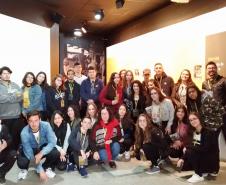 Visita dos alunos ao Museu do Holocausto
Curitiba/PR