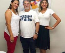 Visita do Diretor do CE Fazenda Velha (Araucária) – professor: Francisco de Assis Teles Maria