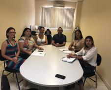 Município de Fazenda Rio Grande. Visita ao Secretário Municipal de Educação Ednelson