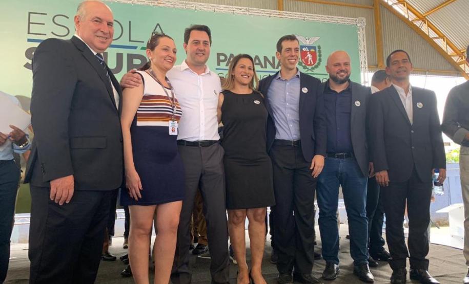 Escola Segura 2019 Chefia do NRE AMSUL na Solenidade de Lançamento Programa Escola Segura