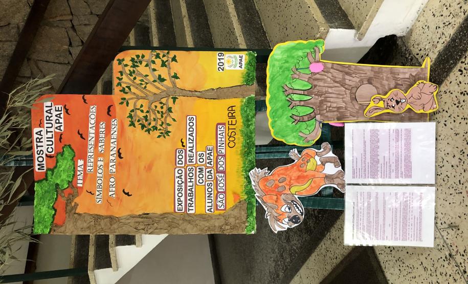 Mostra Cultural: “Representações, Símbolos e Saberes Afro-Paranaense” e “A presença dos Kaingangs, Guaranis e Xetás no Estado do Paraná” – APAE Costeira (SJP)