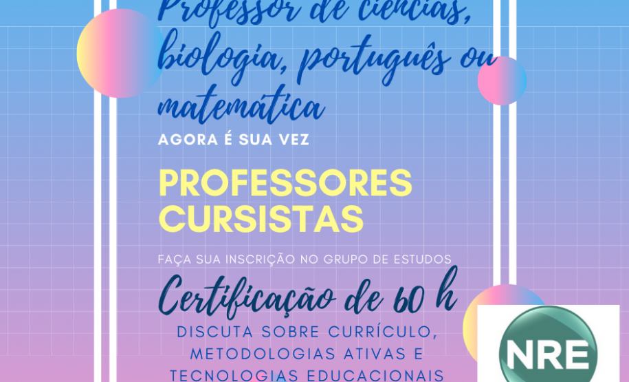 grupo de estudos porfessor formador