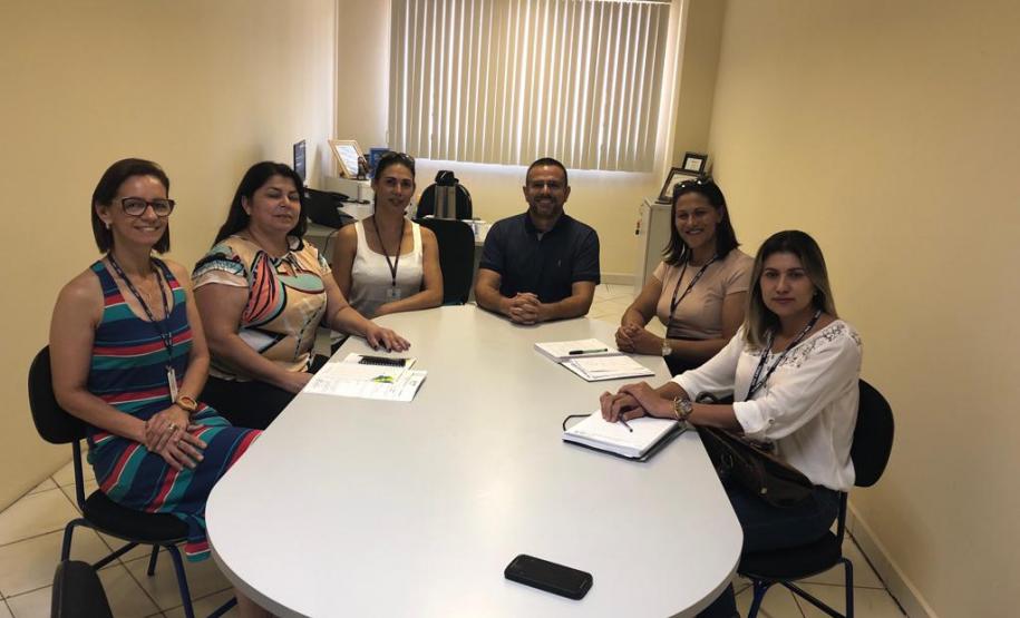 Município de Fazenda Rio Grande. Visita ao Secretário Municipal de Educação Ednelson